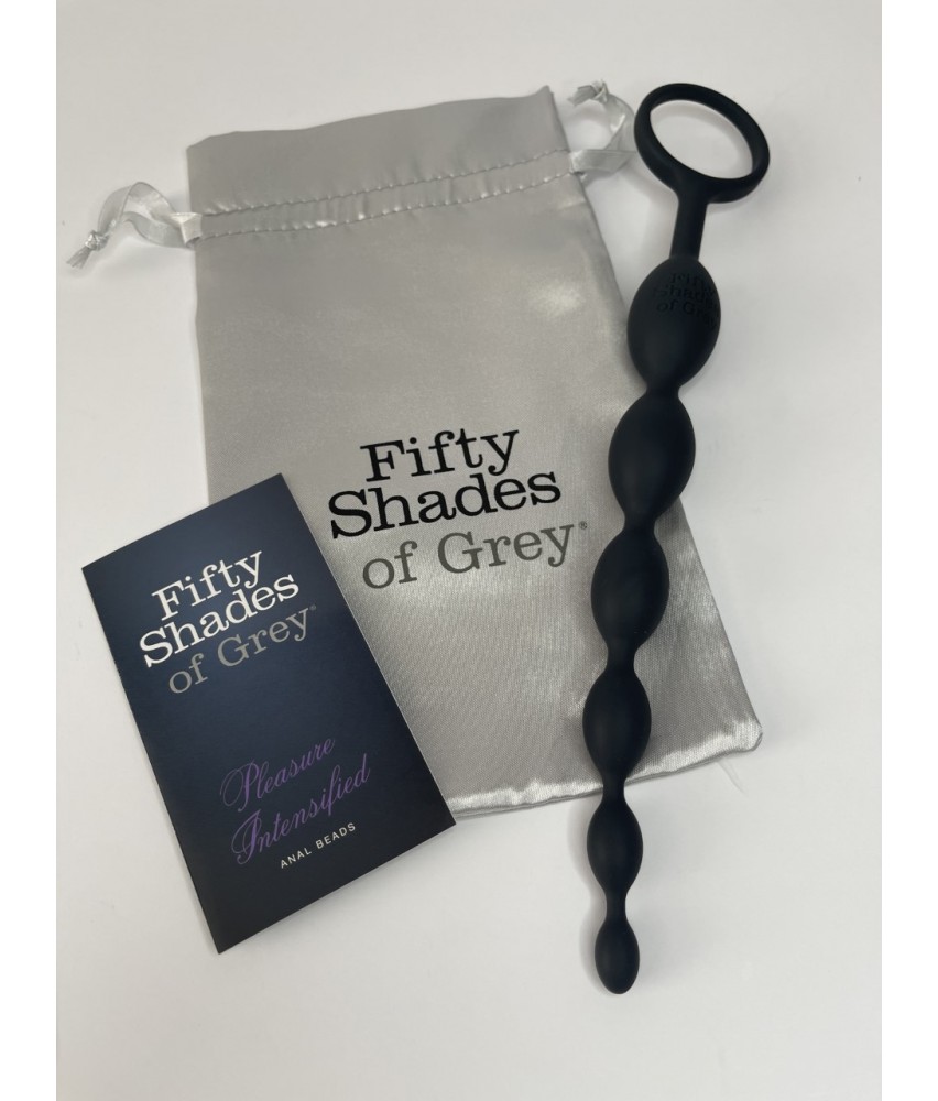 Fifty Shades Of Grey Pleasure Intensified Anal Beads.