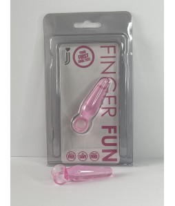 Loving Joy Finger Fun Small Butt Plug Pink